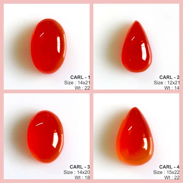 Top Quality Red Carnelian Smooth Gemstone Cabochon for making jewelry , Red Carnelian Loose Gemstone for making pendent